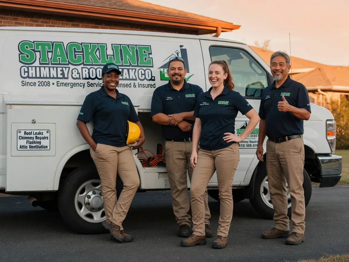 Chimney flashing repair company in Cerro Gordo, NC